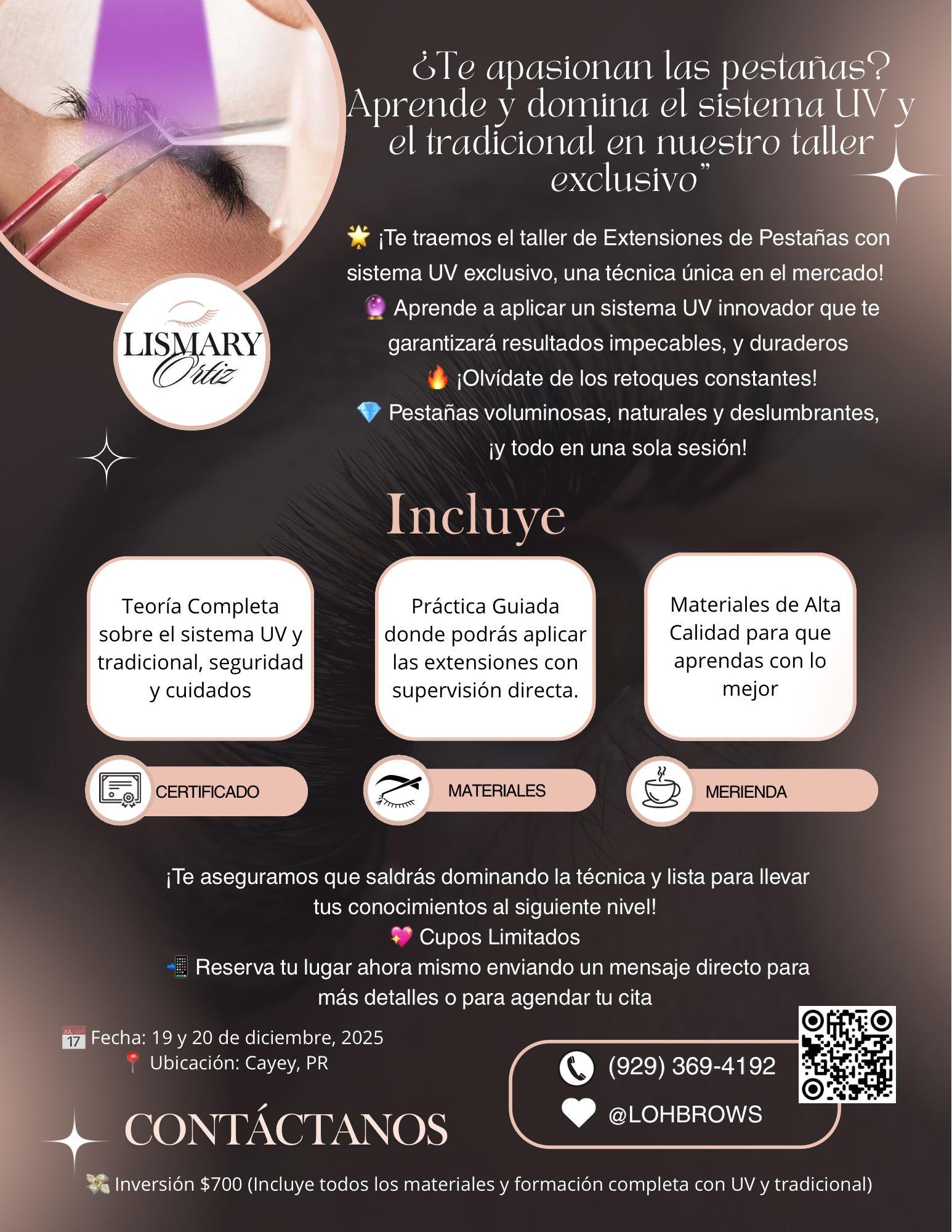 Lash Extensions Workshop - Professional Training Course